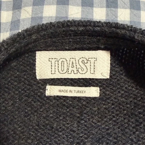 Toast Wool Wrap Sweater - Picture 4 of 5